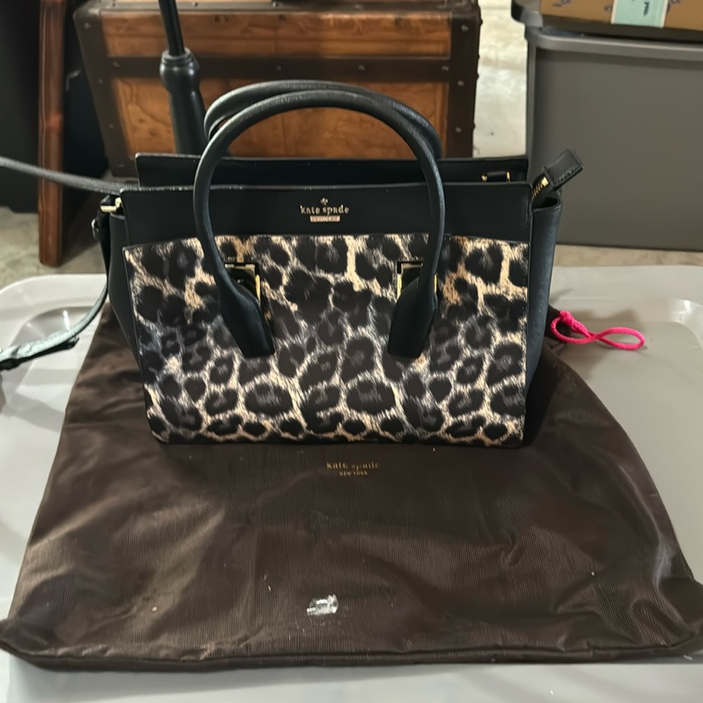 Kate Spade XL Leather Candace/Make it Mine Satchel/Shoulder l